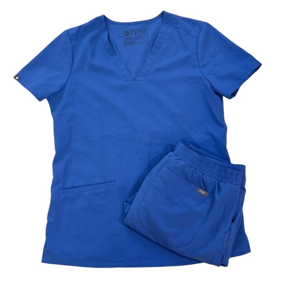 Figs Technical Collection Scrub Set Top XS &  Bottom XS
